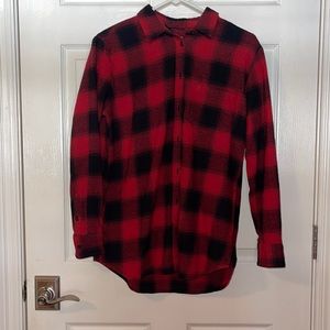 Cosmic Blue Button Up Size S